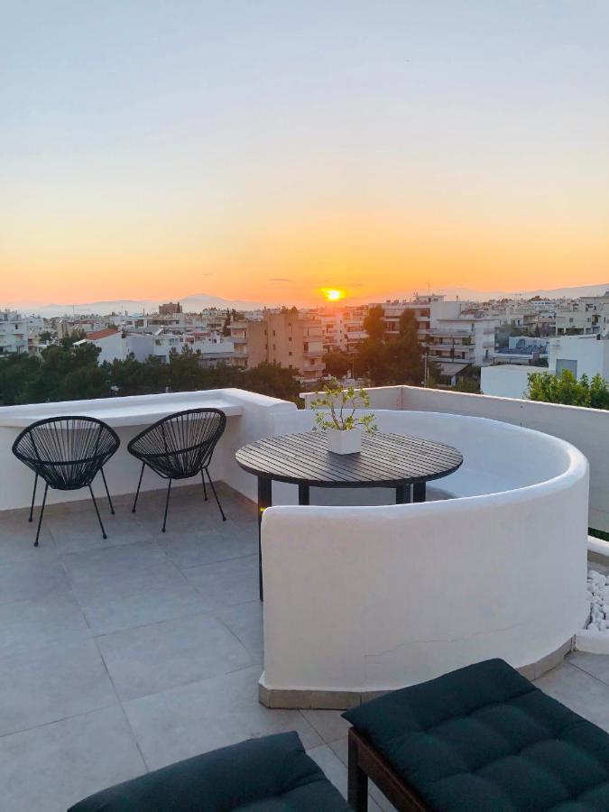 Amazing Suite At Glyfada With Sea View & Jacuzzi 아테네 외부 사진