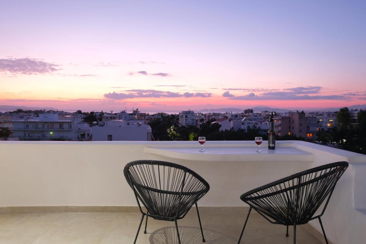 Amazing Suite At Glyfada With Sea View & Jacuzzi 아테네 외부 사진